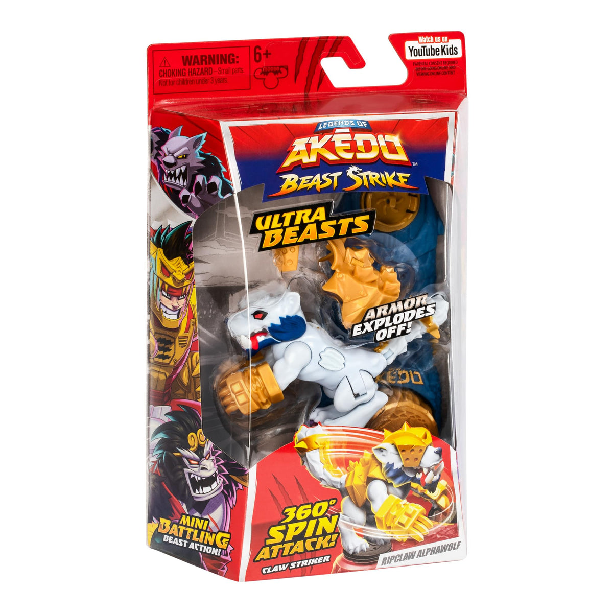 Battlespin Controller included for fast spin attacks