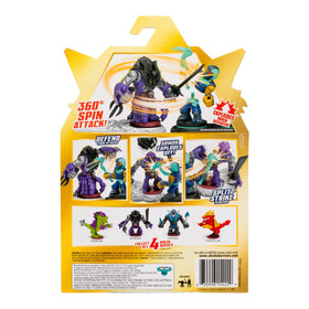 Akedo Scorched Claw ninja boss with fiery detail for dramatic battles.