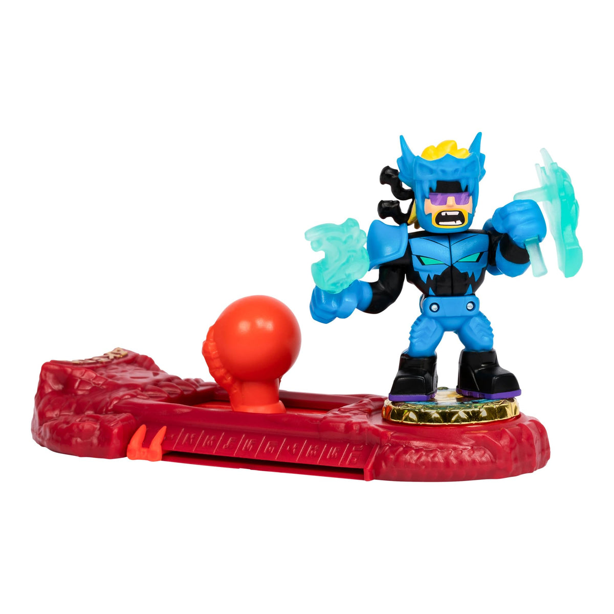 Tri-Kwonto legendary warrior pose highlighting authentic kicking action.