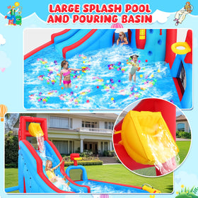 AKEYDIY crocodile slide design offers a long ride for active play.