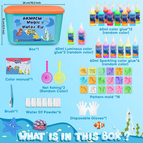 AKMADM Child-safe materials ensure non-toxic, worry-free crafting