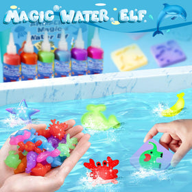 AKMADM Water gel in 20 colors inspires vibrant, imaginative toy shapes