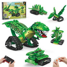 AKWME 5-in-1 dinosaur T-Rex model for hands-on building and STEM learning.