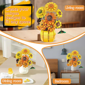 AKWME Sunflower kit inspired by Van Gogh creates a living art display