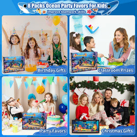 AKWME party-favor blocks make thoughtful gifts for kids' celebrations.