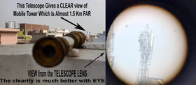 ALADEAN Scout Regiment brass telescope close-up lens and detailed brasswork texture.