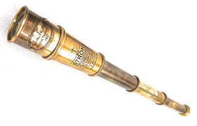 ALADEAN spyglass engraved with Joshua 1:9 quote provides an inspirational keepsake.
