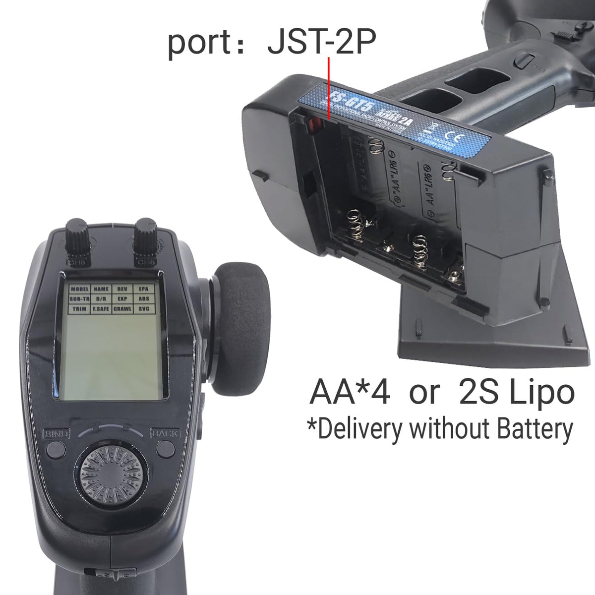 Alaohu pre-set failsafe positions protect your model during signal loss