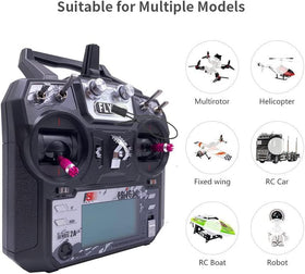 Alaohu FS-iA6B receiver demonstrates versatile compatibility with RC models.