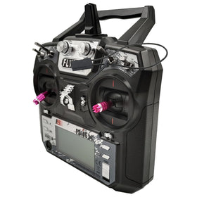 Alaohu FS-i6X handheld grip enhances comfort during long RC use.