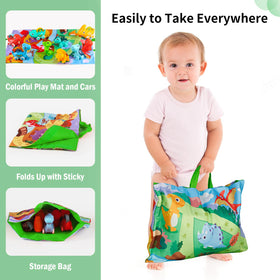 Gift-ready ALASOU set with appealing dinosaur designs for first birthdays.
