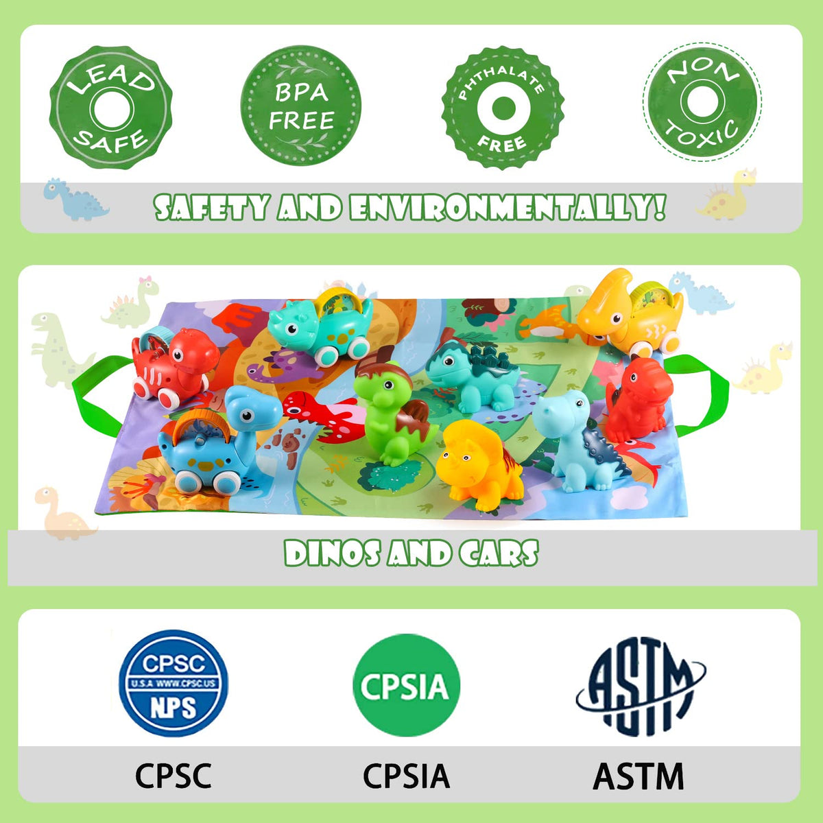 Push and pull action helps little hands build coordination with ALASOU toys.