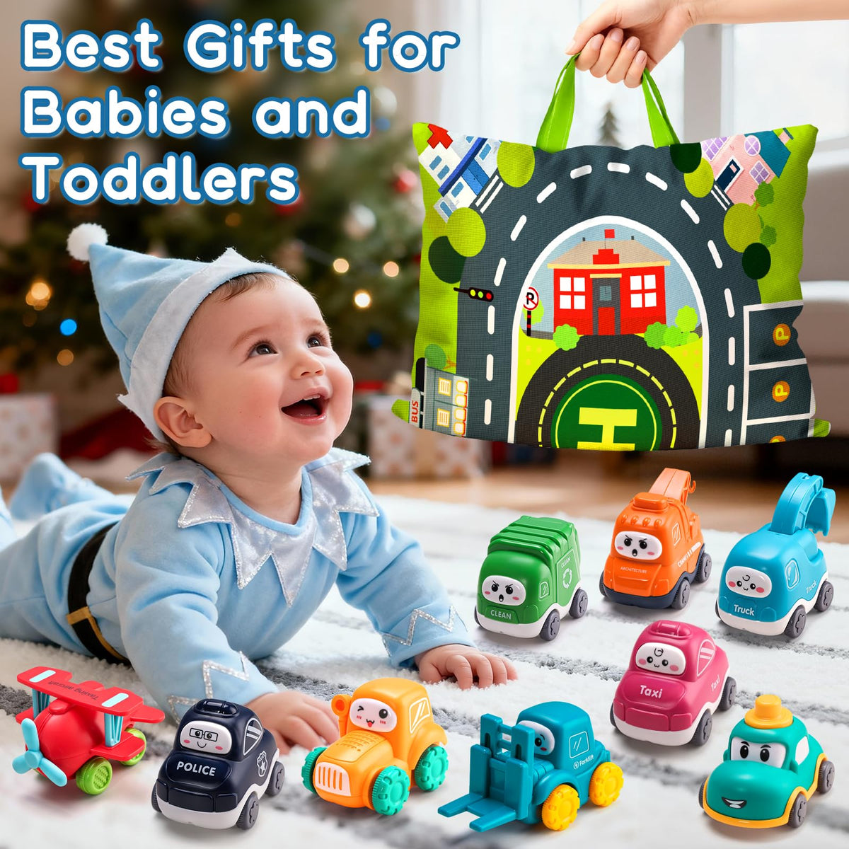 ALASOU storage bag keeps toys organized for on-the-go fun.