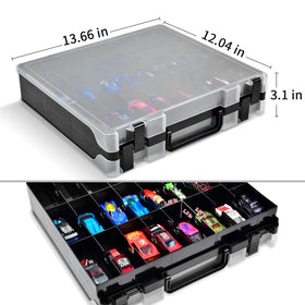 ALCYON 48-compartment layout with compact 3.7 x 1.57 x 1.38 inch compartments.
