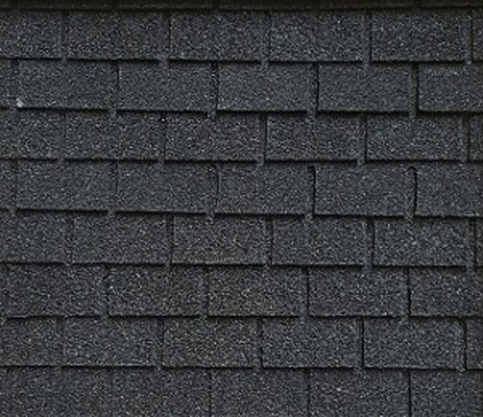 Alessio Miniatures roofing black square asphalt shingles for 1:12 scale dioramas