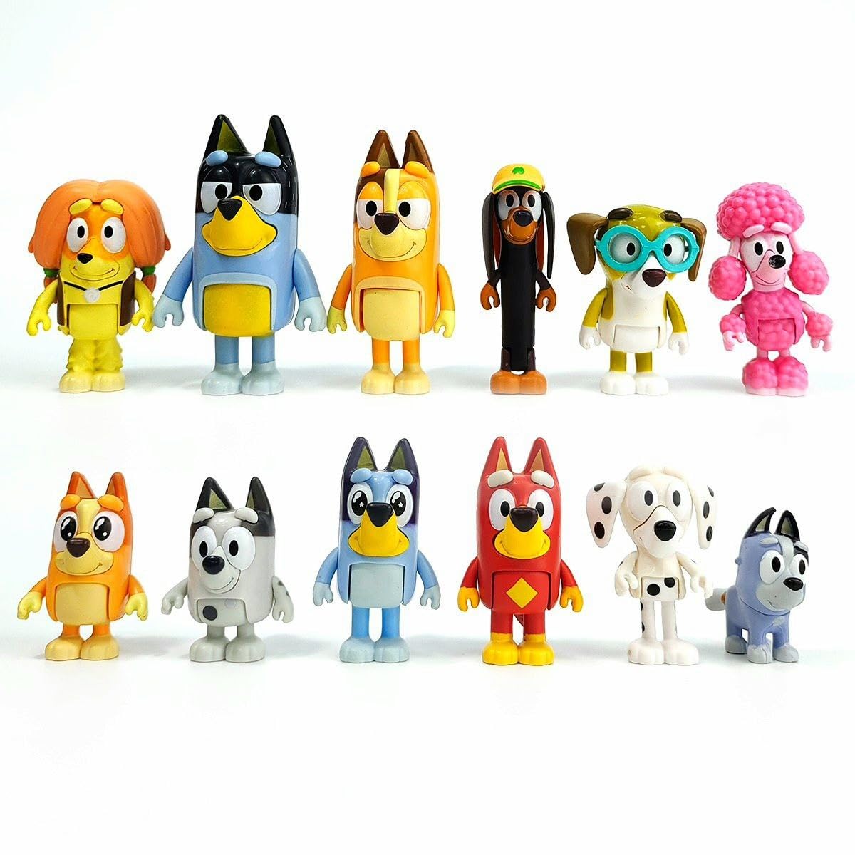 Alhy Bluey Wolfs family beach day playset perfect for cooperative pretend play
