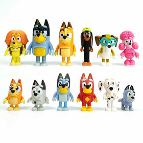Alhy Bluey Wolfs family beach day playset perfect for cooperative pretend play