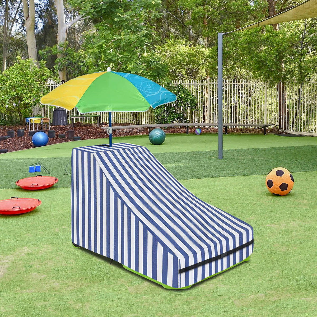 Alickwang cover design with Velcro back opening for easy coverage.