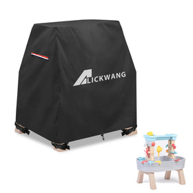Alickwang water table cover weatherproof dustproof shields a play table from rain and leaves