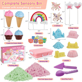 Aliex 2.2 lbs play sand close-up showing easy-to-shape indoor molding