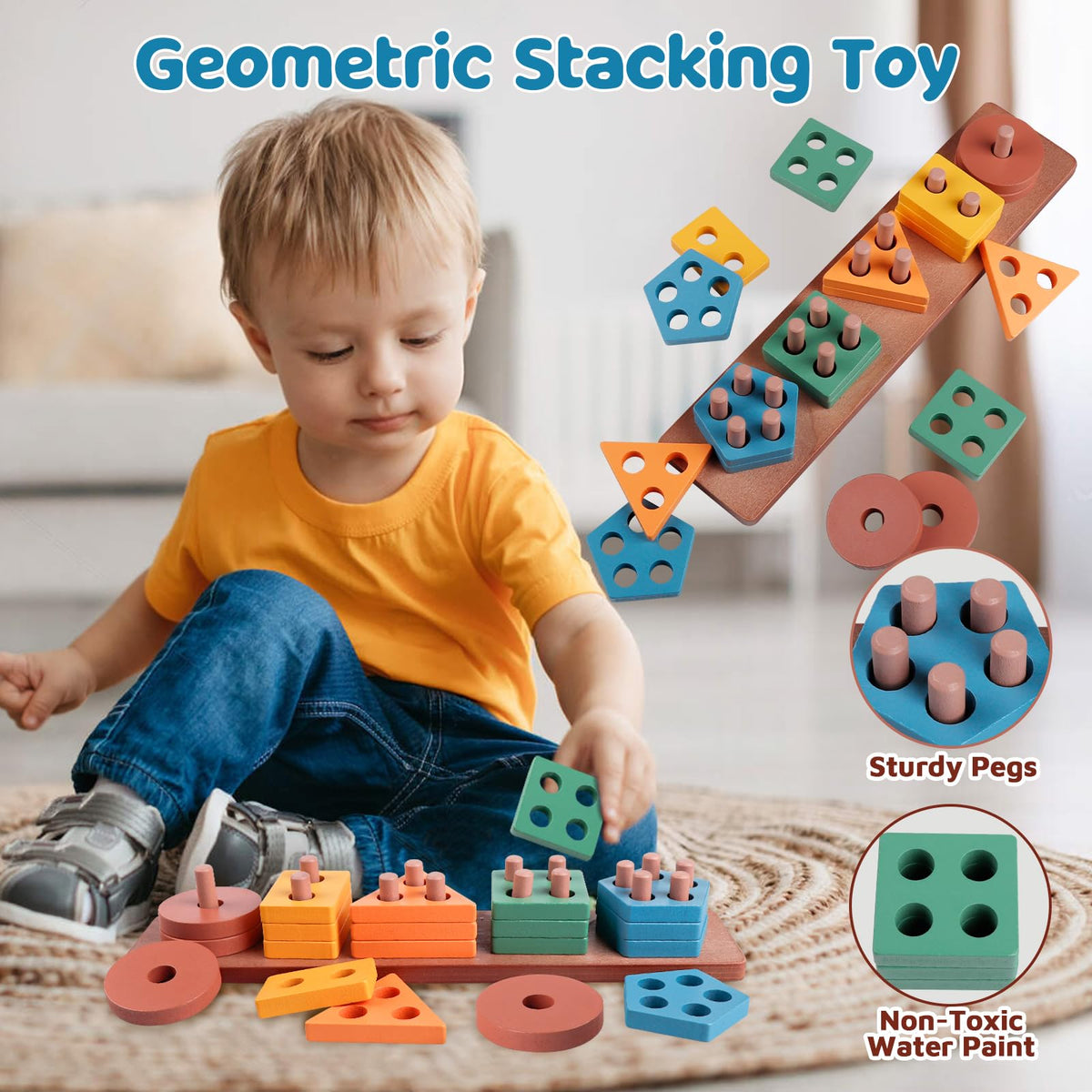 Aliex 8-tone xylophone introducing musical play and rhythm awareness