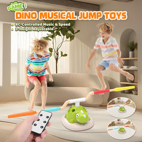 Aliex Dino Ring Toss game with rotating head target