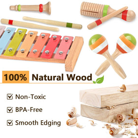 Aliex interactive pieces help develop rhythm and sensory awareness through hands-on learning