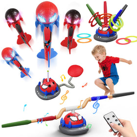 Aliex Spider 3in1 rocket launcher product image highlighting versatile play options.