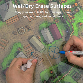 AliKids DND Battle Map Book decals add obstacles and ambiance without fuss.