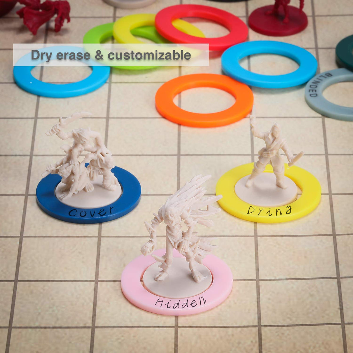 ALIZERO rings fit 1-inch inner diameter bases