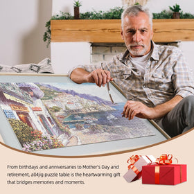 ALL4JIG versatile puzzle table suitable for games and crafts.