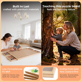 ALL4JIG puzzle-board-spin demonstrates 360-degree rotation for easy piece access.