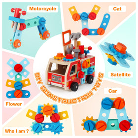 ALLABC Age-appropriate play image showcases growing complexity for toddlers and preschoolers.