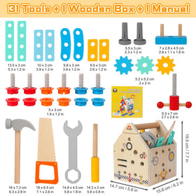 ALLABC Toddler Tool Kit supports imaginative play and early STEM exploration at home.