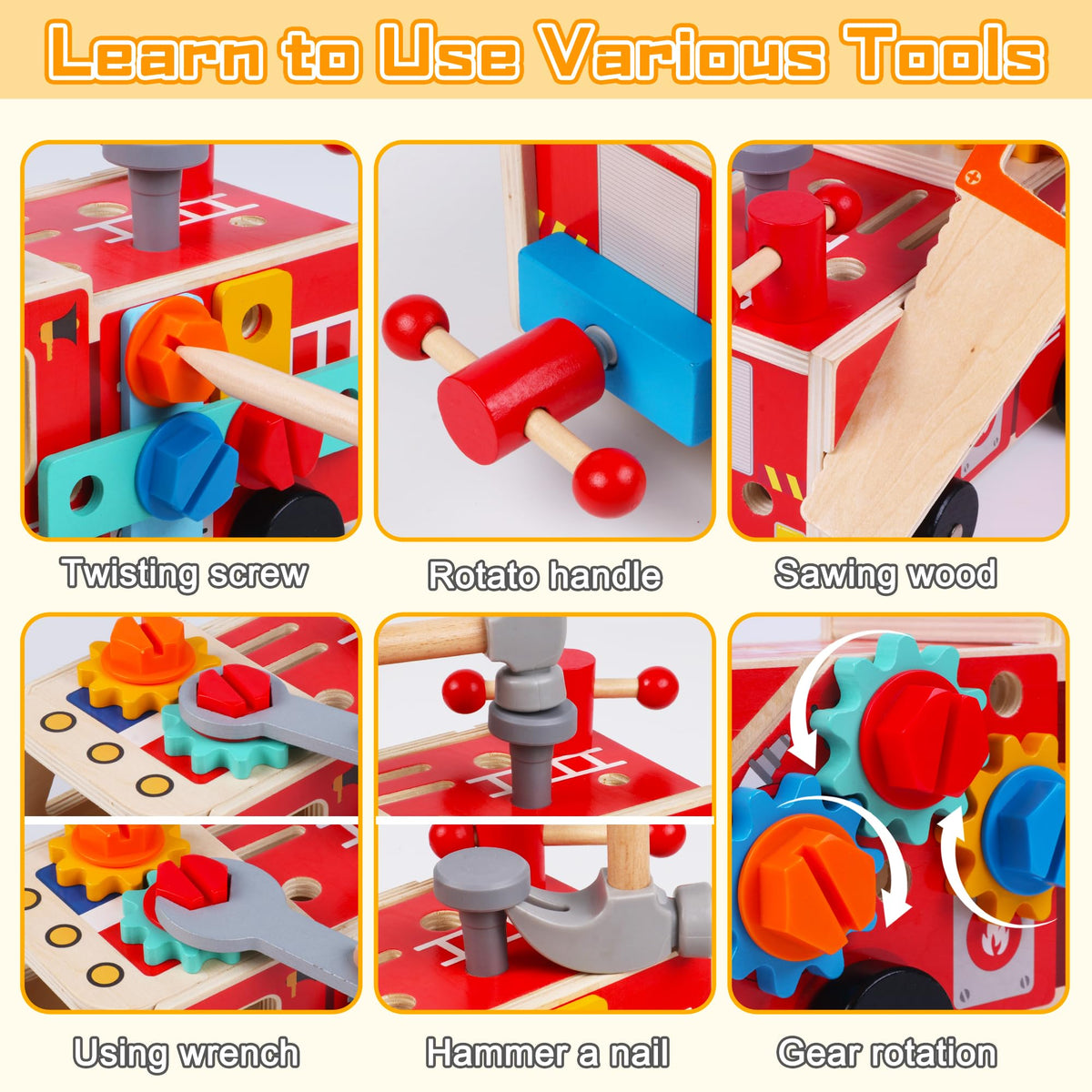 ALLABC Tool set image emphasizes hands-on problem solving and color recognition.