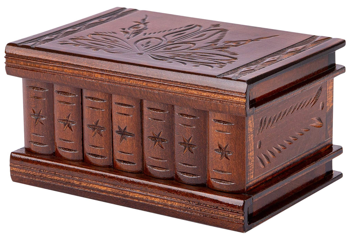 AllBoxesInOnePlace puzzle box showing hidden compartments for keepsakes