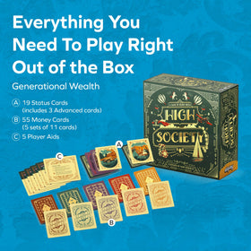 Allplay High Society game pieces and board support immersive social play