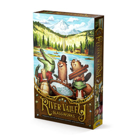 ALLPLAY River Valley Glassworks Retail Edition box art invites family game night with cozy appeal