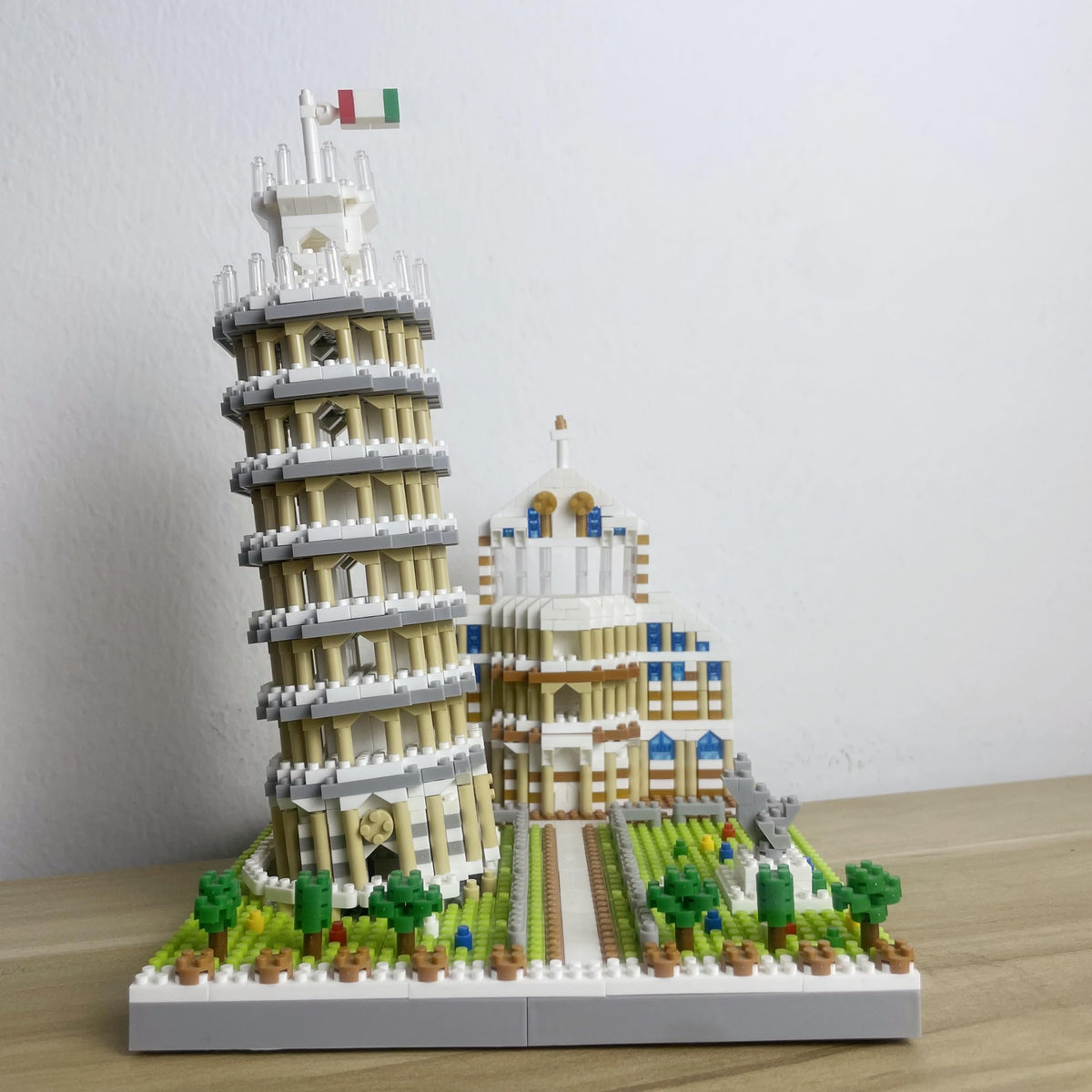 Alltogetho Leaning Tower 1:300 scale detail highlights architectural precision.
