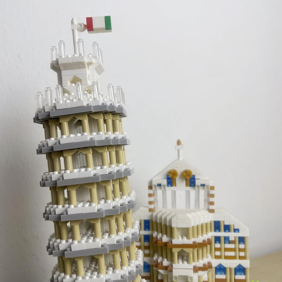 Alltogetho Leaning Tower on desk serving as a refined display centerpiece.