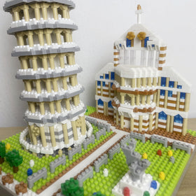 Alltogetho Leaning Tower manual included for guided construction.