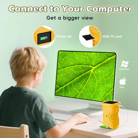 Alotwan Neck strap supports outdoor science sessions.