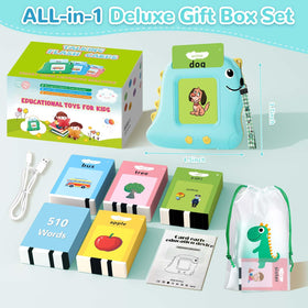Alotwan talking flash card gift box ideal for birthdays and holidays.