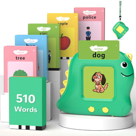 Alotwan dinosaur-themed flash cards engage toddlers in learning