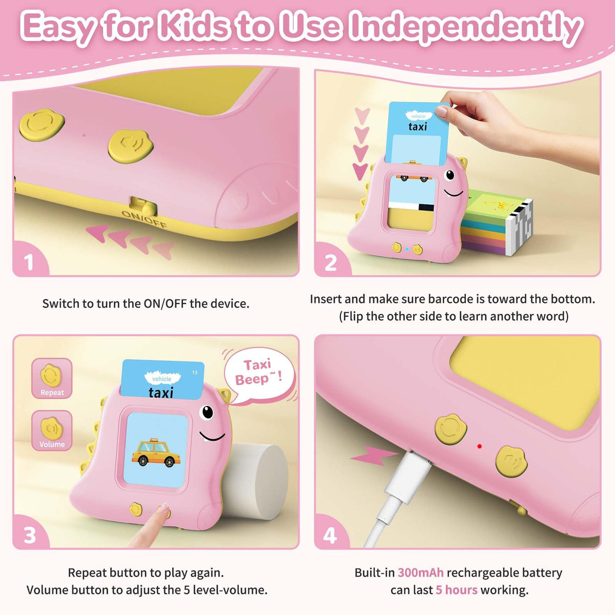 Alotwan wrist strap for outdoors keeps learning materials within reach.