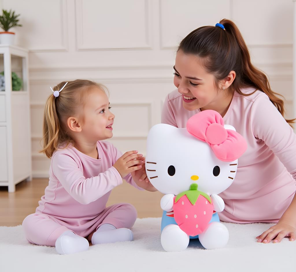AlphaDesignLuxe kitty plush embroidery detail highlighting durable design for collectors.