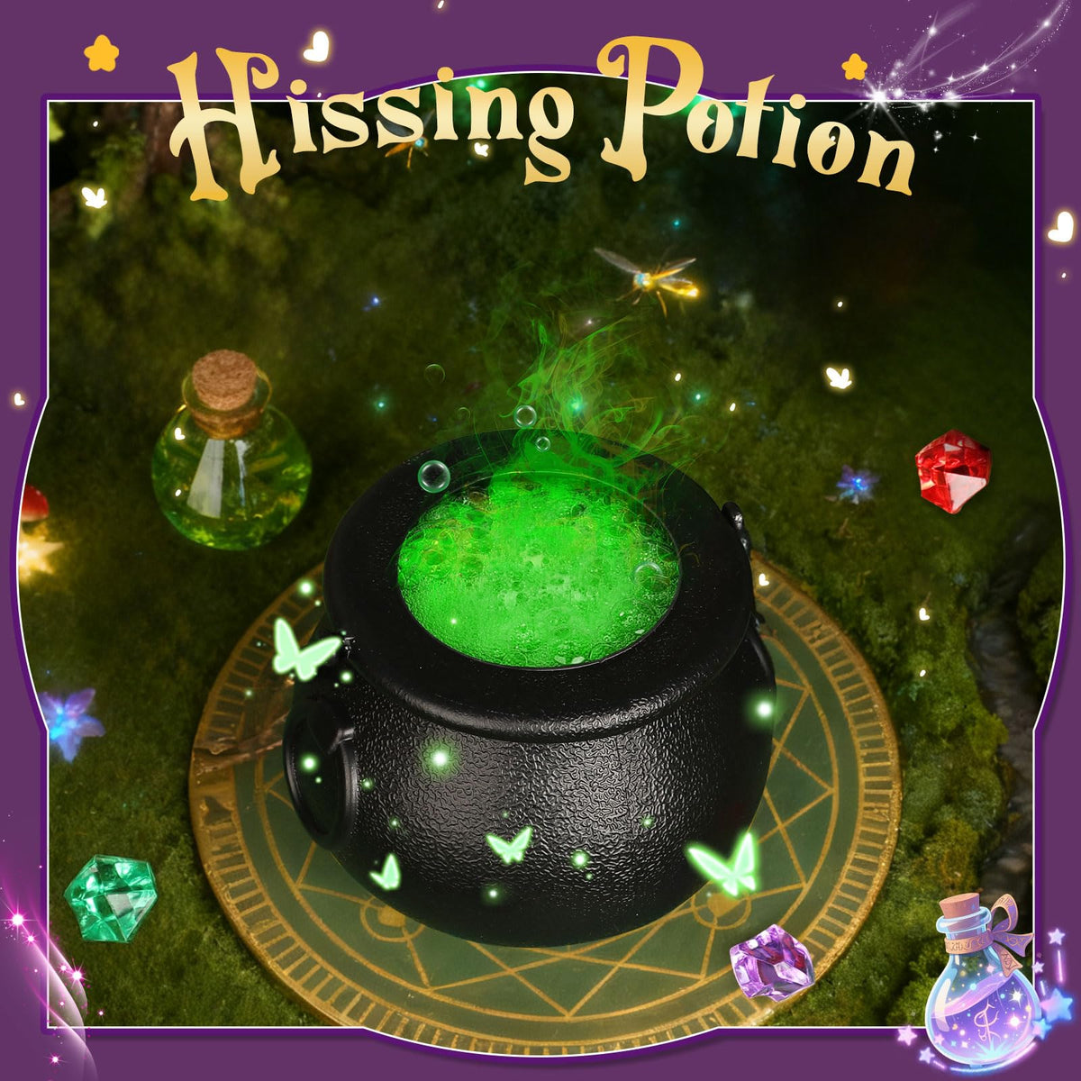Alritz fairy house puzzle pieces to build and display potions