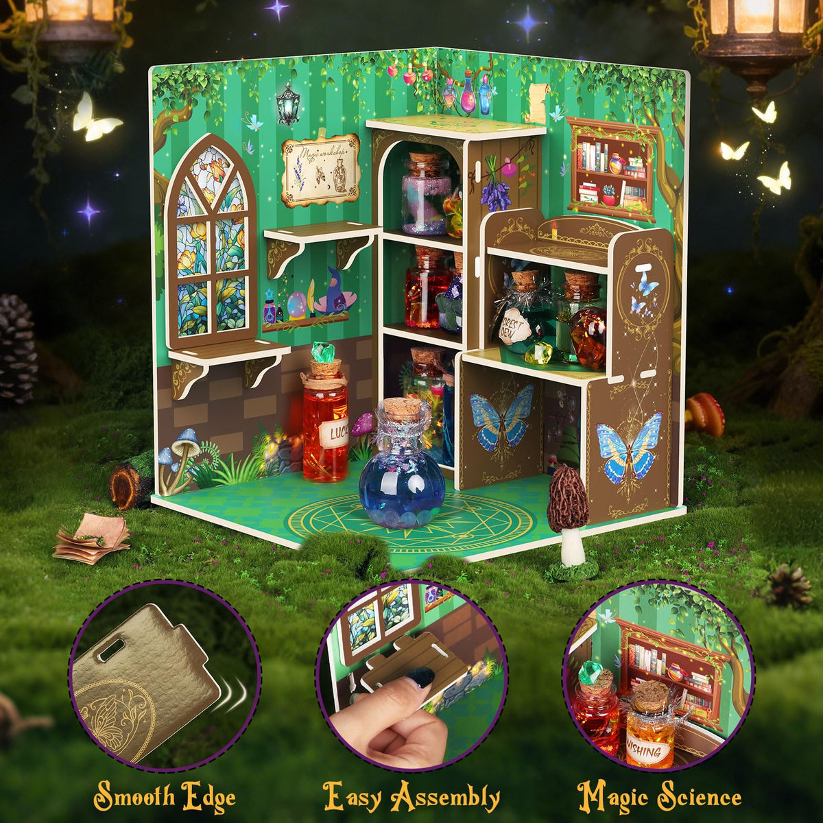 Alritz night glow stone for a soft magical glow during play