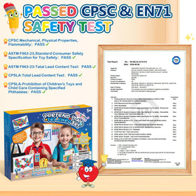 Alritz Pretend Teacher Kit stickers and certificates for rewarding progress