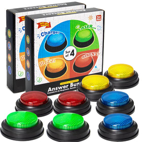 ALS AILISUO blue glow buzzer for quick trivia responses